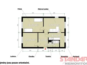 Prodej bytu 3+1, Holýšov, Pod Makovým vrchem, 66 m2