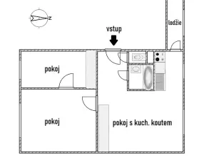 Prodej bytu 3+kk, Hradec Králové - Slezské Předměstí, Polní, 58 m2