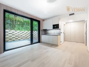 Prodej bytu 1+kk, Praha - Hlubočepy, Na Zlíchově, 25 m2