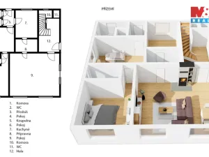 Prodej chalupy, Žampach, 365 m2