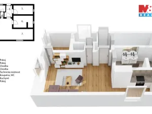 Prodej bytu 3+kk, Ústí nad Orlicí, Nádražní, 107 m2