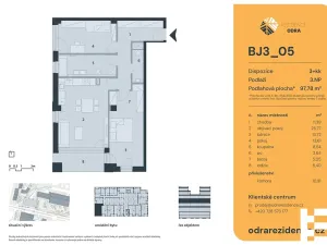 Prodej bytu 3+kk, Praha - Bohnice, Lodžská, 84 m2