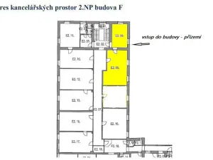 Pronájem kanceláře, Brno, Bohunická, 37 m2