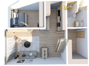 Prodej bytu 3+kk, Černá v Pošumaví - Dolní Vltavice, 100 m2