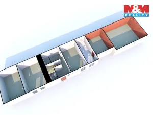 Prodej činžovního domu, Děčín - Děčín V-Rozbělesy, Ústecká, 741 m2