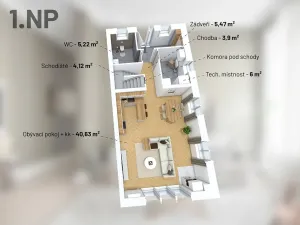 Prodej rodinného domu, Praha - Řepy, Otlíkovská, 125 m2