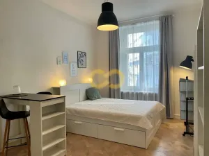Pronájem bytu 1+kk, Praha - Vinohrady, Vozová, 26 m2