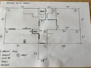 Pronájem bytu 3+1, Praha - Troja, Krynická, 68 m2
