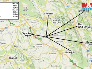 Pronájem rodinného domu, Tisová, 480 m2