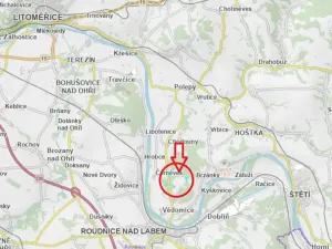 Prodej podílu lesa, Černěves, 9239 m2