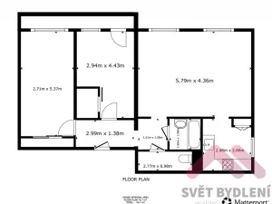 Prodej bytu 3+1, Praha - Troja, Písečná, 80 m2