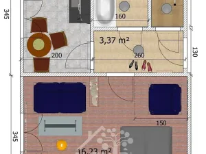 Prodej bytu 1+1, Desná, Krátká, 32 m2