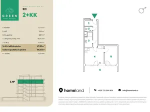 Prodej bytu 2+kk, Mladá Boleslav, 51 m2