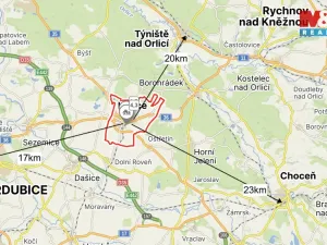 Prodej zahrady, Holice, 388 m2