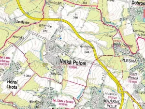 Prodej lesa, Velká Polom, 1901 m2