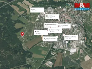 Prodej pozemku pro bydlení, Rokycany - Plzeňské Předměstí, 619 m2