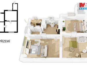 Prodej rodinného domu, Slaný - Kvíc, K. Kernera, 93 m2