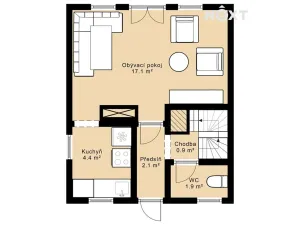 Prodej chaty, Frymburk, 68 m2