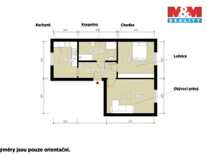 Pronájem bytu 2+1, Stod, Hradecká, 56 m2