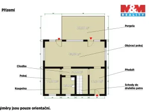 Prodej rodinného domu, Vodochody - Hoštice, Na Kopečku, 168 m2