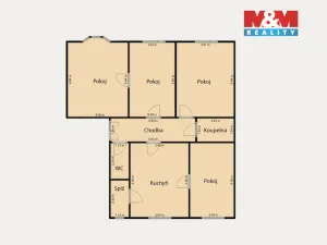 Prodej bytu 4+1, Karlovy Vary - Bohatice, Jáchymovská, 102 m2