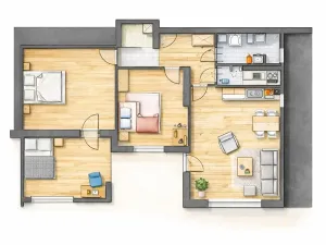 Prodej bytu 4+kk, Ivančice, Sportovní, 80 m2