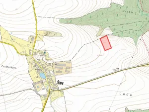 Prodej pole, Šípy, 11600 m2