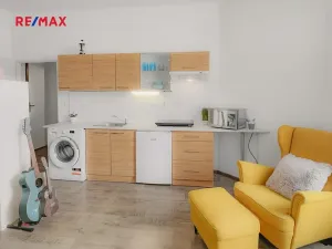 Pronájem bytu 1+kk, Praha - Vršovice, Orelská, 24 m2