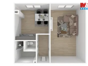 Prodej bytu 1+1, Plzeň - Jižní Předměstí, Čermákova, 43 m2