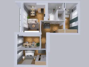 Prodej bytu 4+kk, Praha - Záběhlice, Hrusická, 78 m2