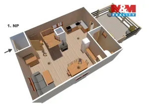 Prodej chaty, Střížovice, 65 m2