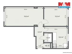 Prodej bytu 2+1, Sokolov, Boženy Němcové, 56 m2
