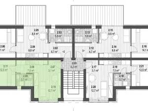 Prodej bytu 2+kk, Kunčice nad Labem, 40 m2