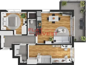 Prodej bytu 3+kk, Praha - Modřany, Československého exilu, 62 m2