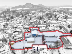 Prodej výrobních prostor, Nový Bor, Sklářská, 6477 m2