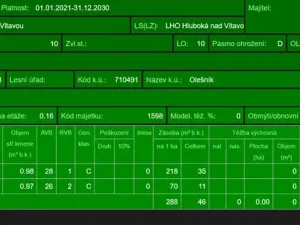 Prodej lesa, Olešník, 5100 m2