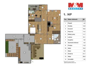 Prodej rodinného domu, Kalek, 153 m2