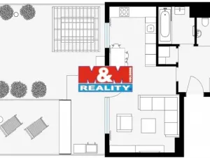 Prodej bytu 2+kk, Praha - Košíře, Musílkova, 56 m2