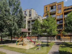 Pronájem bytu 1+kk, Praha - Holešovice, Varhulíkové, 49 m2