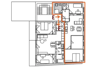 Prodej bytu 4+kk, Praha - Košíře, 75 m2