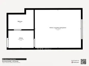 Pronájem bytu 1+kk, Praha - Libeň, Novovysočanská, 25 m2