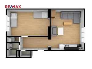 Pronájem bytu 2+kk, Přehýšov, 54 m2