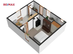 Prodej bytu 1+1, Plzeň, U Domažlické trati, 29 m2