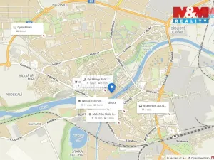 Pronájem bytu 1+kk, Strakonice - Strakonice I, Palackého náměstí, 42 m2