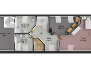 Prodej rodinného domu, Čtyřkoly, 180 m2