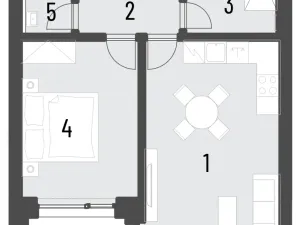 Prodej bytu 2+kk, Brandýs nad Labem-Stará Boleslav, Dřevčická, 52 m2