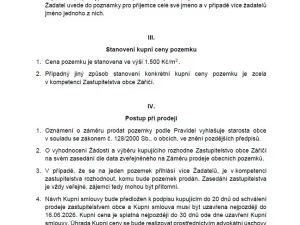 Prodej pozemku pro bydlení, Záříčí, 901 m2