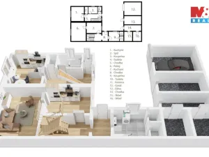 Prodej rodinného domu, Hradec Králové - Svobodné Dvory, U Cihelny, 159 m2