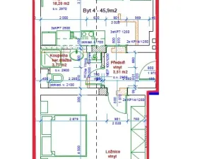 Pronájem bytu 2+kk, Mariánské Lázně - Úšovice, Palackého, 46 m2
