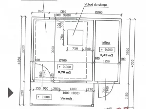 Prodej chaty, Brandýs nad Labem-Stará Boleslav, 14 m2